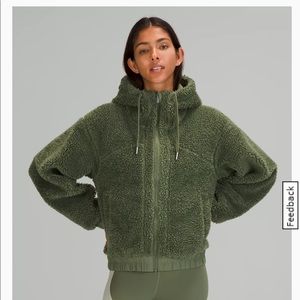 Lululemon reversible Sherpa jacket